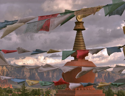 Amitabha Stupa in Sedona