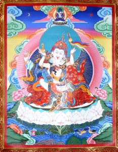 Guru Rinpoche and Mandarava